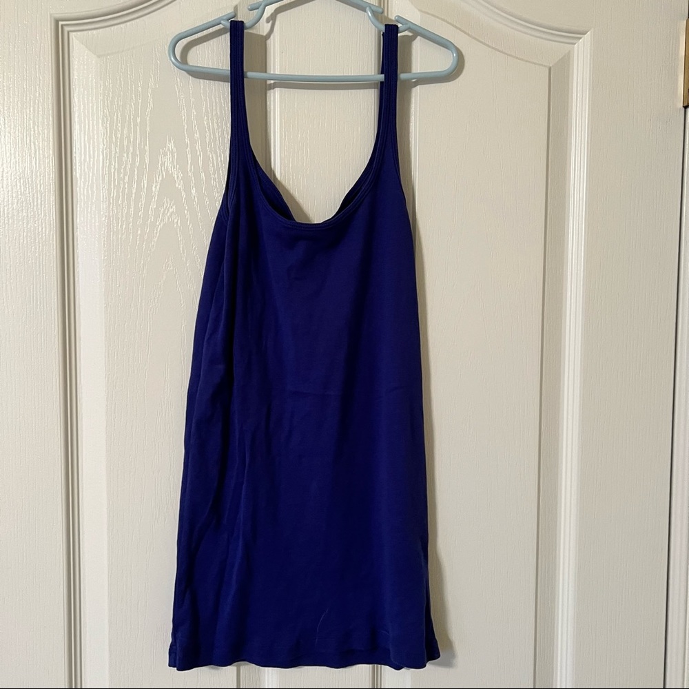 * $7 with $15+ bundle * J crew blue cotton tank size small